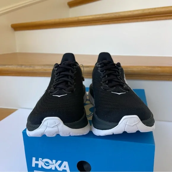 NWT Hoka Mach 5 Running Shoes in Black / White / Castlerock , Hoka One One - Picture 13 of 13